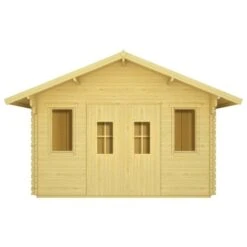 49546 Log Cabin 44 Mm 4x3x2,91 M Solid Pinewood -Mobilier De Jardin Soldes 49546 log cabin 44 mm 4x3x2 91 m solid pinewood 8719883881416 1370239