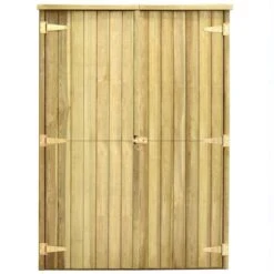 Abri à Outils De Jardin 123x50x171 Cm Pinède Imprégnée -Mobilier De Jardin Soldes abri a outils de jardin 123x50x171 cm pinede impregnee 3666722763295 1441645