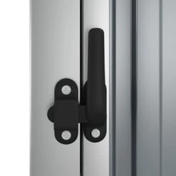 Abri à Outils De Jardin Gris 88x89x161 Cm Acier Galvanisé -Mobilier De Jardin Soldes abri a outils de jardin gris 88x89x161 cm acier galvanise 3666722826631 1458183