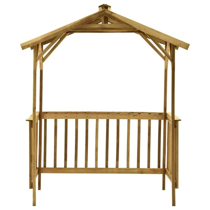 Abri De Barbecue 163,5x93x210 Cm Bois De Pin Imprégné 3 Abri De Barbecue 163,5x93x210 Cm Bois De Pin Imprégné – Image 3