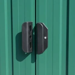 Abri De Jardin 257x392x181 Cm Métal Vert -Mobilier De Jardin Soldes abri de jardin 257x392x181 cm metal vert 3666722150842 1261900