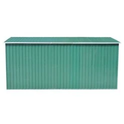 Abri De Jardin 257x392x181 Cm Métal Vert -Mobilier De Jardin Soldes abri de jardin 257x392x181 cm metal vert 3666722150842 1261904