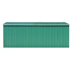 Abri De Jardin 257x489x181 Cm Métal Vert -Mobilier De Jardin Soldes abri de jardin 257x489x181 cm metal vert 3666722152365 1256432