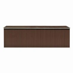 Abri De Jardin 257x580x181 Cm Métal Marron -Mobilier De Jardin Soldes abri de jardin 257x580x181 cm metal marron 3666722150835 1261913
