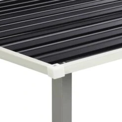 Abri De Jardin à Portes Coulissantes Anthracite 386x259x178 Cm -Mobilier De Jardin Soldes abri de jardin a portes coulissantes anthracite 386x259x178 cm 8718475724636 1264471