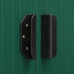 Abri De Jardin à Portes Coulissantes Vert 386x312x178 Cm Acier -Mobilier De Jardin Soldes abri de jardin a portes coulissantes vert 386x312x178 cm acier 8718475724667 1264485