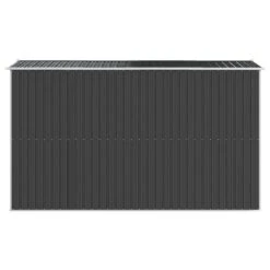 Abri De Jardin Anthracite 192x357x223 Cm Acier Galvanisé -Mobilier De Jardin Soldes abri de jardin anthracite 192x357x223 cm acier galvanise 3666722862981 1471399