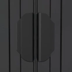 Abri De Jardin Anthracite 192x357x223 Cm Acier Galvanisé -Mobilier De Jardin Soldes abri de jardin anthracite 192x357x223 cm acier galvanise 3666722862981 1471401