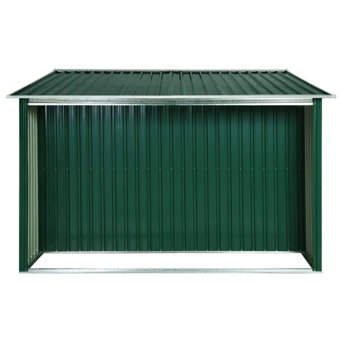 Abri De Jardin Avec Portes Vert 329,5x259x178 Cm Acier 5 Abri De Jardin Avec Portes Vert 329,5x259x178 Cm Acier – Image 5