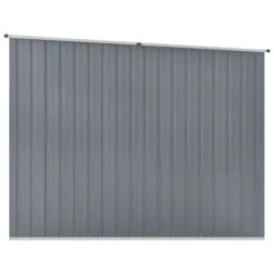 Abri De Jardin Gris 195x198x159 Cm Acier Galvanisé -Mobilier De Jardin Soldes abri de jardin gris 195x198x159 cm acier galvanise 3666722609791 1405611