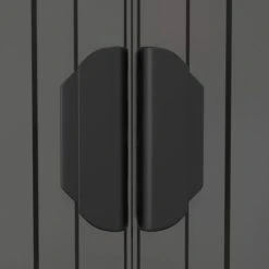 Abri De Jardin Gris Clair 192x523x223 Cm Acier Galvanisé -Mobilier De Jardin Soldes abri de jardin gris clair 192x523x223 cm acier galvanise 3666722886604 1483030