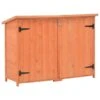 Abri De Stockage De Jardin 120x50x91 Cm Bois