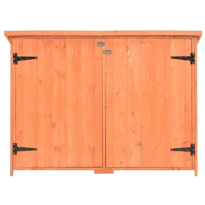 Abri De Stockage De Jardin 120x50x91 Cm Bois 6 Abri De Stockage De Jardin 120x50x91 Cm Bois – Image 6