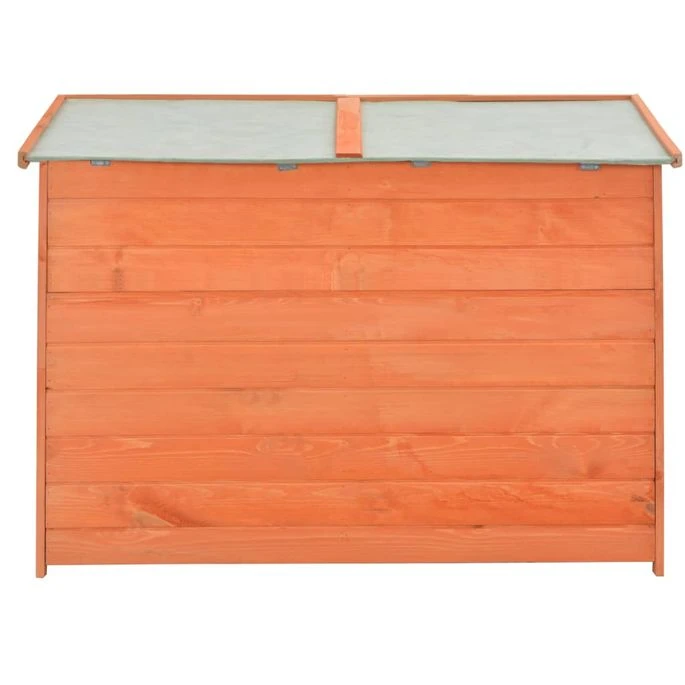 Abri De Stockage De Jardin 120x50x91 Cm Bois 8 Abri De Stockage De Jardin 120x50x91 Cm Bois – Image 8
