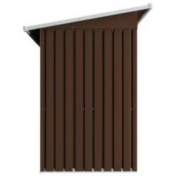 Abri De Stockage Pour Jardin Marron 194x121x181 Cm Acier -Mobilier De Jardin Soldes abri de stockage pour jardin marron 194x121x181 cm acier 3666722145831 1298171