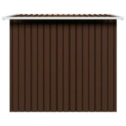 Abri De Stockage Pour Jardin Marron 194x121x181 Cm Acier -Mobilier De Jardin Soldes abri de stockage pour jardin marron 194x121x181 cm acier 3666722145831 1298172