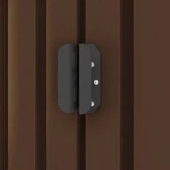 Abri De Stockage Pour Jardin Marron 204x132x186 Cm Acier 14 Abri De Stockage Pour Jardin Marron 204x132x186 Cm Acier -Mobilier De Jardin Soldes abri de stockage pour jardin marron 204x132x186 cm acier 3666722764148 1370115