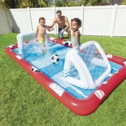 Aire De Jeux Gonflable Multi-sports - Jeux D'eau - INTEX - 57147NP -Mobilier De Jardin Soldes aire de jeux gonflable multi sports jeux d eau intex 57147np 6941057420158 709693