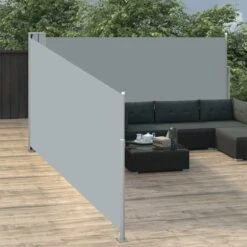 Auvent Latéral Rétractable Anthracite 170 X 1000 Cm -Mobilier De Jardin Soldes auvent lateral retractable anthracite 170 x 1000 cm 8719883767291 582997