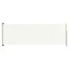 Auvent Latéral Rétractable De Patio 180x500 Cm Crème
