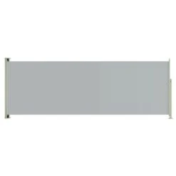 Auvent Latéral Rétractable De Patio 220x600 Cm Gris