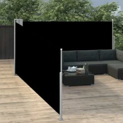 Auvent Latéral Rétractable Noir 120 X 1000 Cm 14 Auvent Latéral Rétractable Noir 120 X 1000 Cm -Mobilier De Jardin Soldes auvent lateral retractable noir 120 x 1000 cm 3666722819824 583165