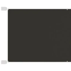 Auvent Vertical Anthracite 60x600 Cm Tissu Oxford