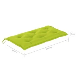 Balancelle 2 Places Feuilles De Palmier Et Coussin 202cm Bambou 5 -Mobilier De Jardin Soldes balancelle 2 places feuilles de palmier et coussin 202cm bambou 3666722779746 1196259
