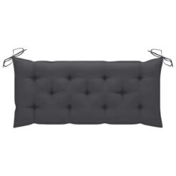 Balancelle Avec Coussin Anthracite 170 Cm Bois De Teck Solide -Mobilier De Jardin Soldes balancelle avec coussin anthracite 170 cm bois de teck solide 8720286268018 1192276
