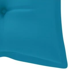 Balancelle Avec Coussin Bleu Clair 120 Cm Bois De Teck Solide -Mobilier De Jardin Soldes balancelle avec coussin bleu clair 120 cm bois de teck solide 3666722779982 1207771