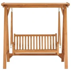 Balancelle Avec Coussin Bleu Clair 170 Cm Bois De Teck Solide -Mobilier De Jardin Soldes balancelle avec coussin bleu clair 170 cm bois de teck solide 8720286268056 1207792