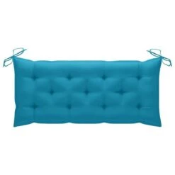 Balancelle Avec Coussin Bleu Clair 170 Cm Bois De Teck Solide -Mobilier De Jardin Soldes balancelle avec coussin bleu clair 170 cm bois de teck solide 8720286268056 1207797