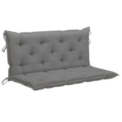 Mobilier De Jardin Soldes -Mobilier De Jardin Soldes balancelle avec coussin gris 170 cm bois de teck solide 8720286268025 1196223