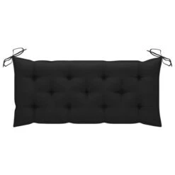 Balancelle Avec Coussin Noir 170 Cm Bois De Teck Solide 19 Balancelle Avec Coussin Noir 170 Cm Bois De Teck Solide -Mobilier De Jardin Soldes balancelle avec coussin noir 170 cm bois de teck solide 8720286268087 1207821