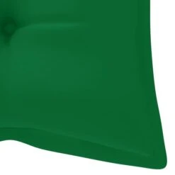 Balancelle Avec Coussin Vert 170 Cm Bois De Teck Solide -Mobilier De Jardin Soldes balancelle avec coussin vert 170 cm bois de teck solide 8720286268063 1207811