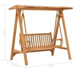 Balancelle Avec Coussin Vert 170 Cm Bois De Teck Solide -Mobilier De Jardin Soldes balancelle avec coussin vert 170 cm bois de teck solide 8720286268063 1207812