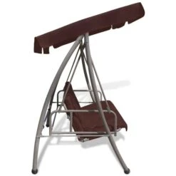 Balancelle Convertible D'extérieur Avec Auvent Café -Mobilier De Jardin Soldes balancelle convertible d exterieur avec auvent cafe 8718475877448 1353746