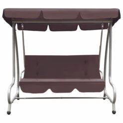 Mobilier De Jardin Soldes -Mobilier De Jardin Soldes balancelle d exterieur avec auvent couleur cafe 8718475709176 1217619
