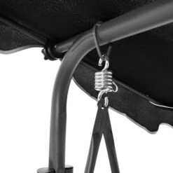 Balancelle De Jardin Avec Auvent Noir -Mobilier De Jardin Soldes balancelle de jardin avec auvent noir 3666722894326 1219543