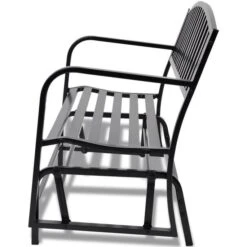 Banc Balançoire En Acier Noir 11 Banc Balançoire En Acier Noir -Mobilier De Jardin Soldes banc balancoire en acier noir 3666722181129 1217005