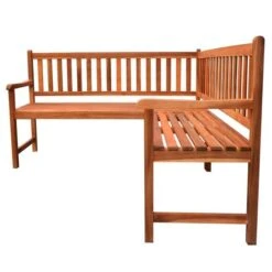 Banc D'angle De Jardin Avec Coussins 150cm Bois D'acacia Massif 8 -Mobilier De Jardin Soldes banc d angle de jardin avec coussins 150cm bois d acacia massif 3666722419208 838389