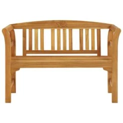 Banc De Jardin Avec Coussin 120 Cm Bois D'acacia Massif 81 -Mobilier De Jardin Soldes banc de jardin avec coussin 120 cm bois d acacia massif 8720286282229 842386