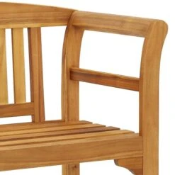 Banc De Jardin Avec Coussin 120 Cm Bois D'acacia Massif 81 -Mobilier De Jardin Soldes banc de jardin avec coussin 120 cm bois d acacia massif 8720286282229 842388