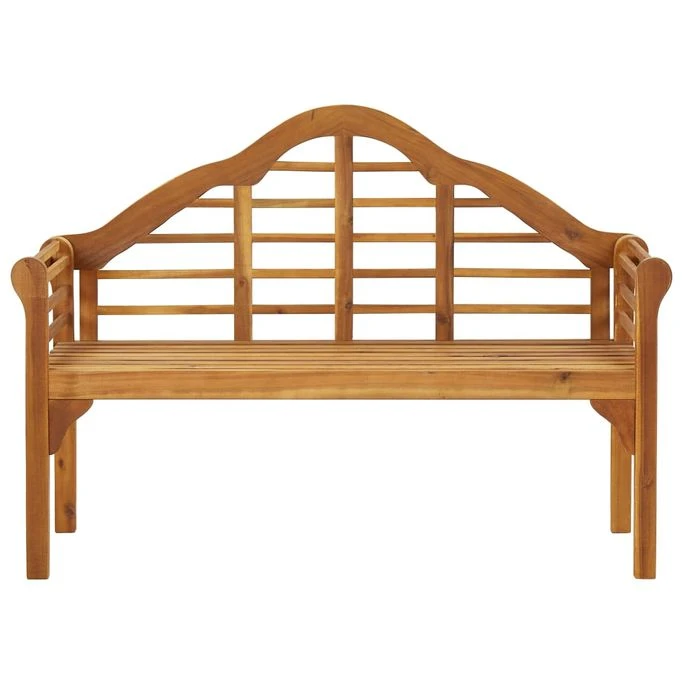 Banc De Jardin Avec Coussin 135 Cm Bois D'acacia Massif 23 3 Banc De Jardin Avec Coussin 135 Cm Bois D'acacia Massif 23 – Image 3