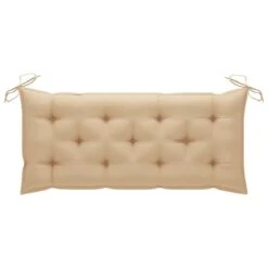 Banc De Jardin Avec Coussin Beige 120 Cm Bois De Teck Massif 2 14 Banc De Jardin Avec Coussin Beige 120 Cm Bois De Teck Massif 2 -Mobilier De Jardin Soldes banc de jardin avec coussin beige 120 cm bois de teck massif 8720286267530 830376