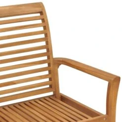 Banc De Jardin Avec Coussin Crème 112 Cm Bois De Teck Massif -Mobilier De Jardin Soldes banc de jardin avec coussin creme 112 cm bois de teck massif 3666722425087 828678
