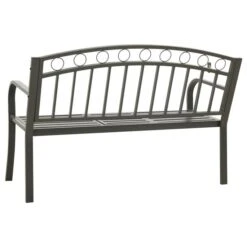 Banc De Jardin Avec Une Table 125 Cm Acier Gris 11 Banc De Jardin Avec Une Table 125 Cm Acier Gris -Mobilier De Jardin Soldes banc de jardin avec une table 125 cm acier gris 3666722617253 941159
