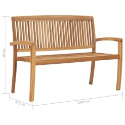 Banc De Jardin Empilable Et Coussin 128,5cm Bois De Teck Massif 27 22 Banc De Jardin Empilable Et Coussin 128,5cm Bois De Teck Massif 27 -Mobilier De Jardin Soldes banc de jardin empilable et coussin 128 5cm bois de teck massif 3666722422932 833189