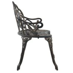 Banc De Jardin Métal Coulé Bronze Troopa -Mobilier De Jardin Soldes banc de jardin metal coule bronze troopa 3666722556446 387714