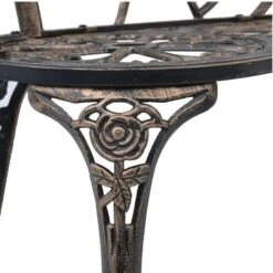 Banc De Jardin Métal Coulé Bronze Troopa -Mobilier De Jardin Soldes banc de jardin metal coule bronze troopa 3666722556446 387715
